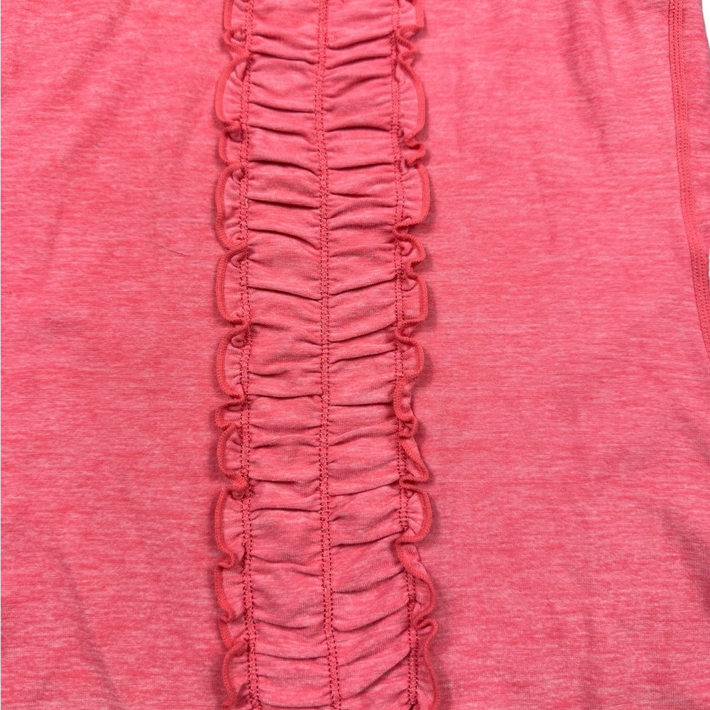 LULULEMON: Run Free Ruffle Back Tank in Watermelon Color -Size 6 - Picture 6 of 10